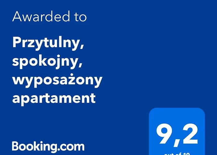 Przytulny, Spokojny, Wyposazony Apartament